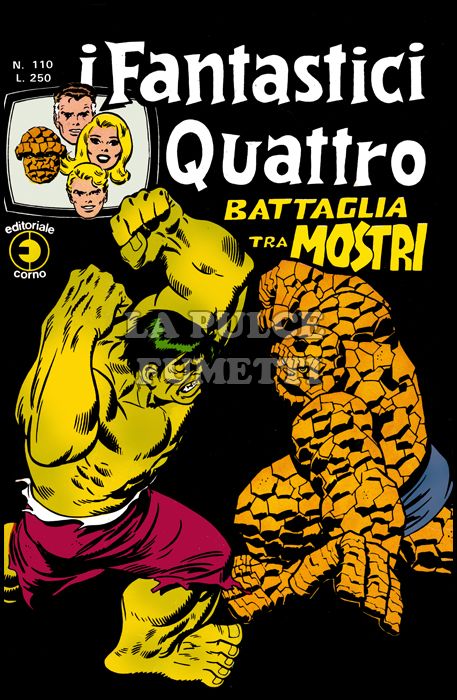 FANTASTICI QUATTRO #   110: BATTAGLIA TRA MOSTRI